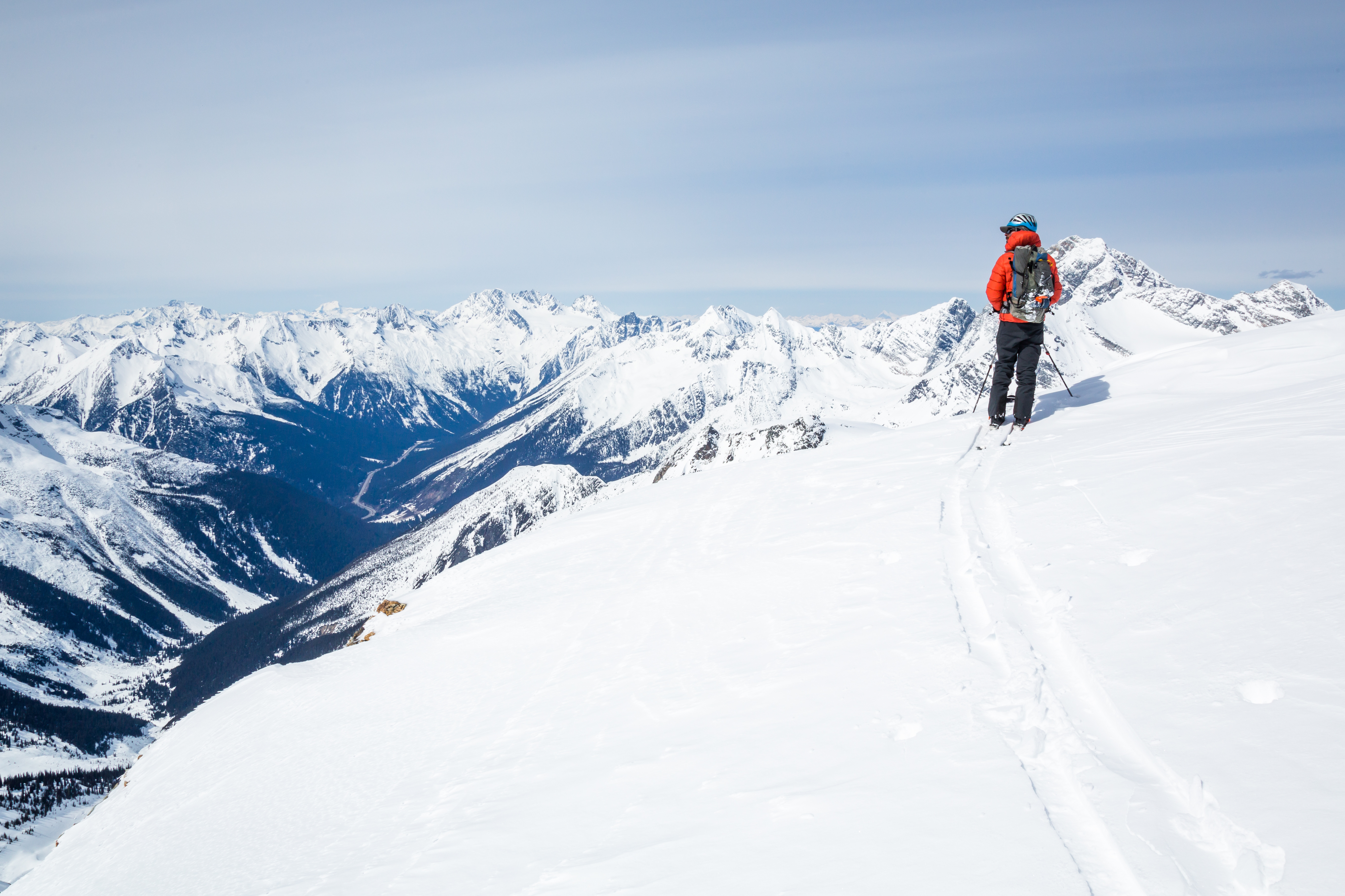 Stunning mountain landscape destination